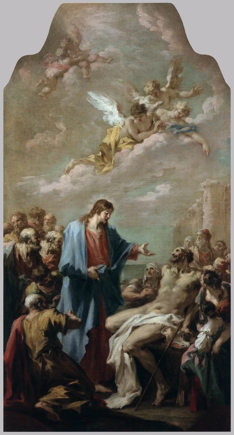 Cristo guarisce il paralitico - Szépmûvészeti Múzeum, Budapest